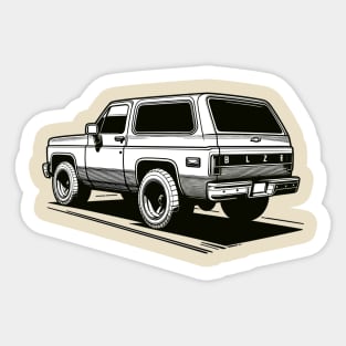 Chevrolet K5 Blazer Sticker